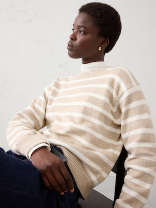 Coveted Crew-Neck Sweater | Banana Republic Factory