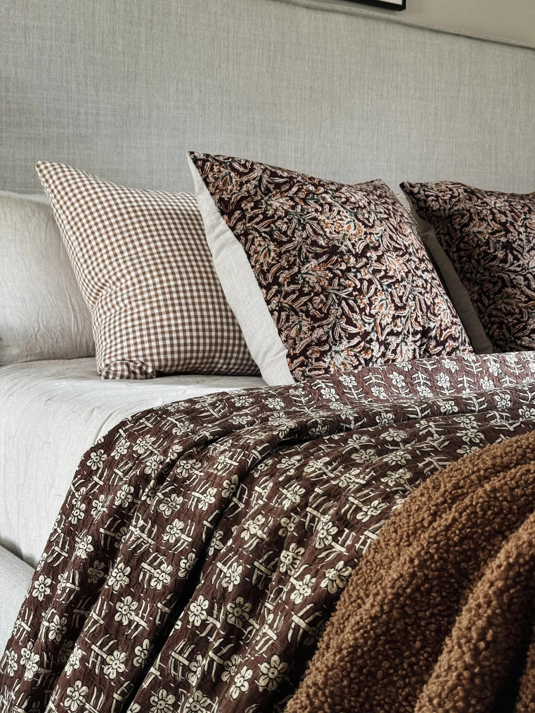 Premium Flowers Print Cotton Kantha Quilt Twin Size, Queen Size & King Size Handmade Kantha Quilt... | Etsy (US)