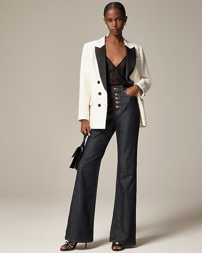 High-rise flare jean in 1996 semi-stretch | J. Crew US