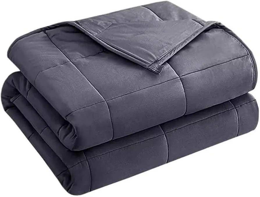 Amazon.com: yescool Weighted Blanket for Adults (20 lbs, 60” x 80”, Grey) Cooling Heavy Blank... | Amazon (US)