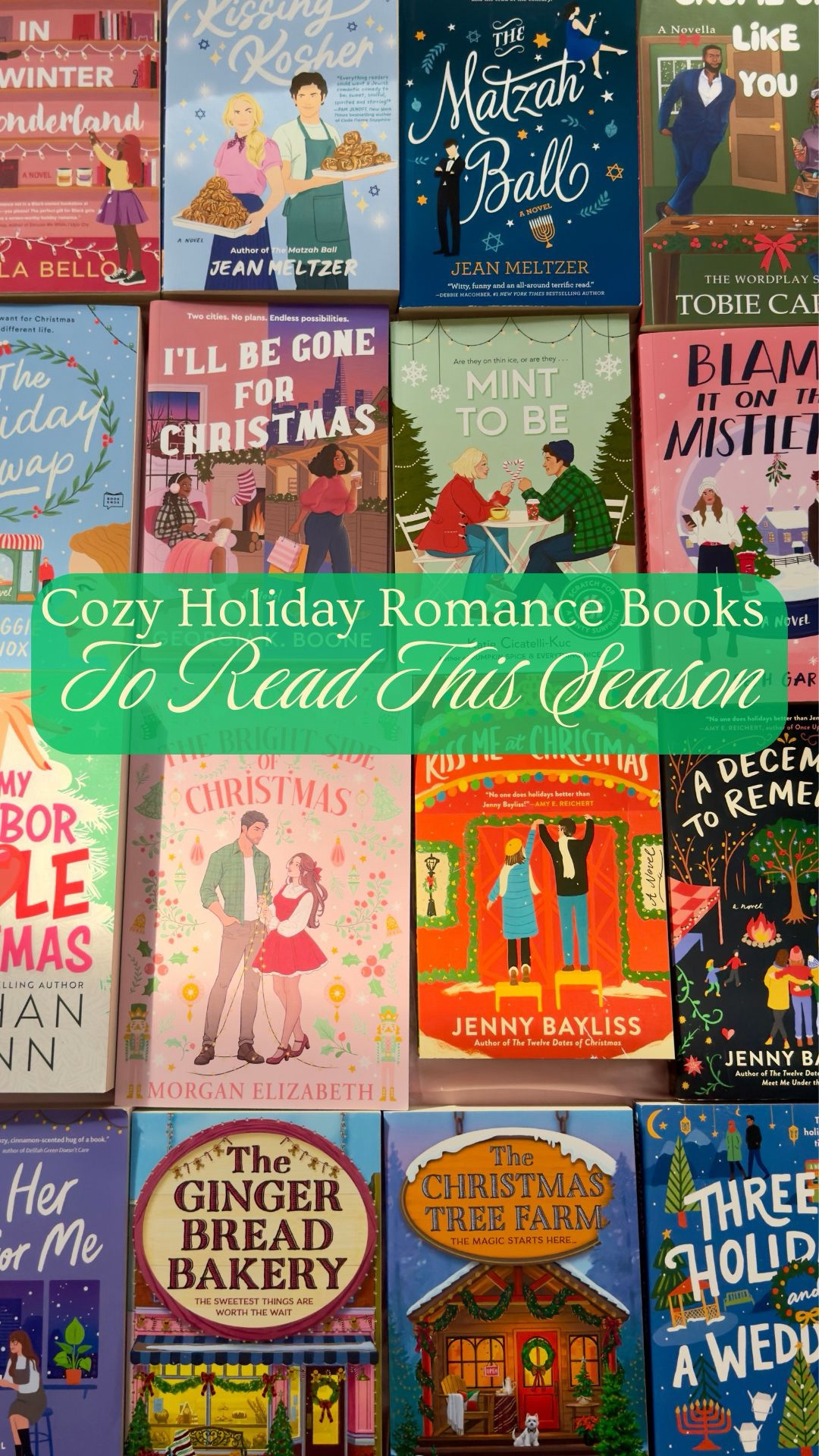 Sharing my collection of cozy holiday romance books in case you're looking for new reads this season! 

I have only read a handful of these so far and I am quite confident I'll barely put a dent in my stack over the next few weeks, but I can continue reading and adding to my collection next year!🎄🩷

*A few of these books were gifted by the publisher

#holidayromancebooks #holidaybooks #bookrecommendations #books #romancebooks

#LTKGiftGuide #LTKHoliday #LTKFindsUnder50