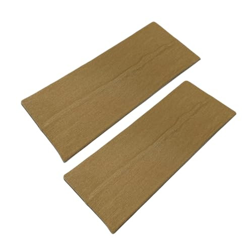 WESTEND CHOICE 9cm Wide Headbands 2 Pack Soft Head Band Plain Stretchy Unisex Kylie headband Bandeau Headbands for Women & Men Gym Yoga Hair Band (Brown) | Amazon (UK)