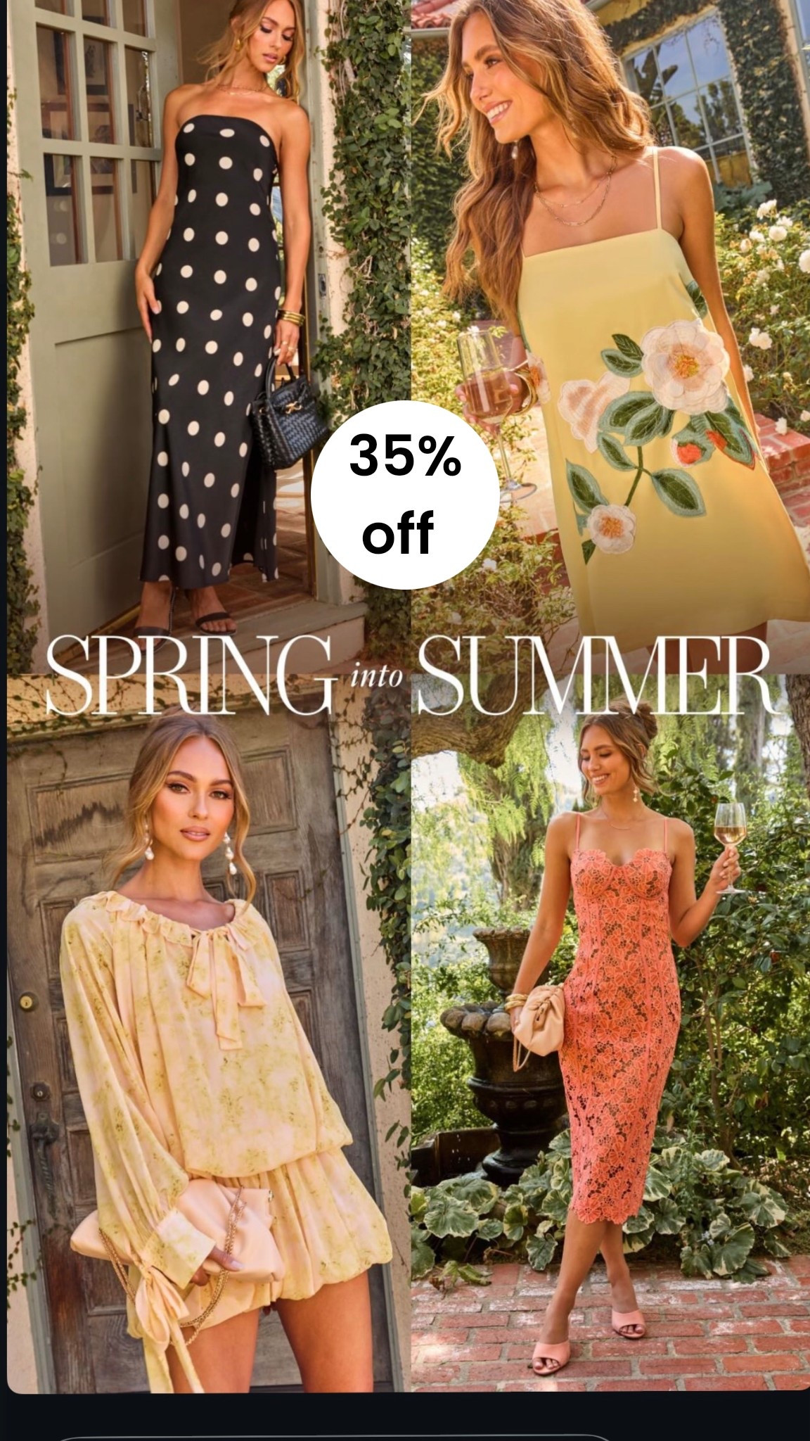 New @VICI  drop
Save 35% with code AGGISAVE35

#spring #summer #dress #vici
#yellow #polkadot

#LTKdayinmylife #LTKootd #LTKU