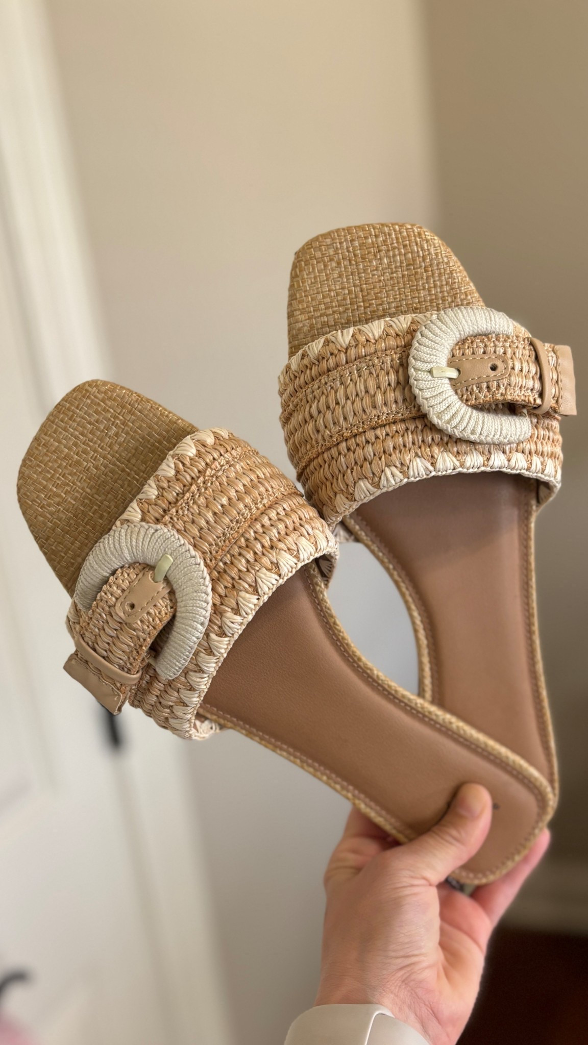 Living in these sandals this spring!!! The buckle details are so fun and elevates the sandal so much 💛☀️ 

#LTKootd #LTKMothersDay #LTKSwim