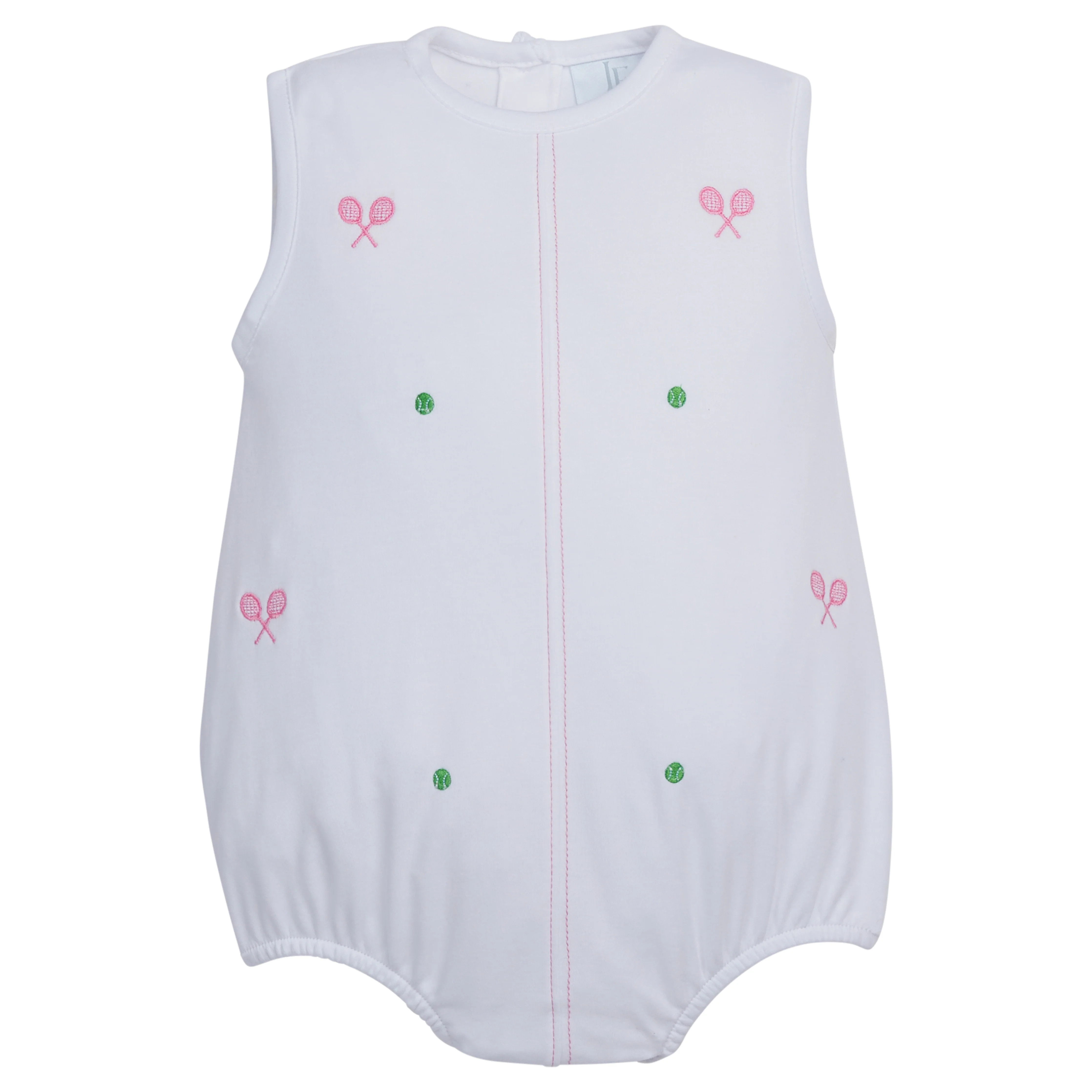 Baby Girl Tennis Bubble - Toddler Girl Onesie | Little English