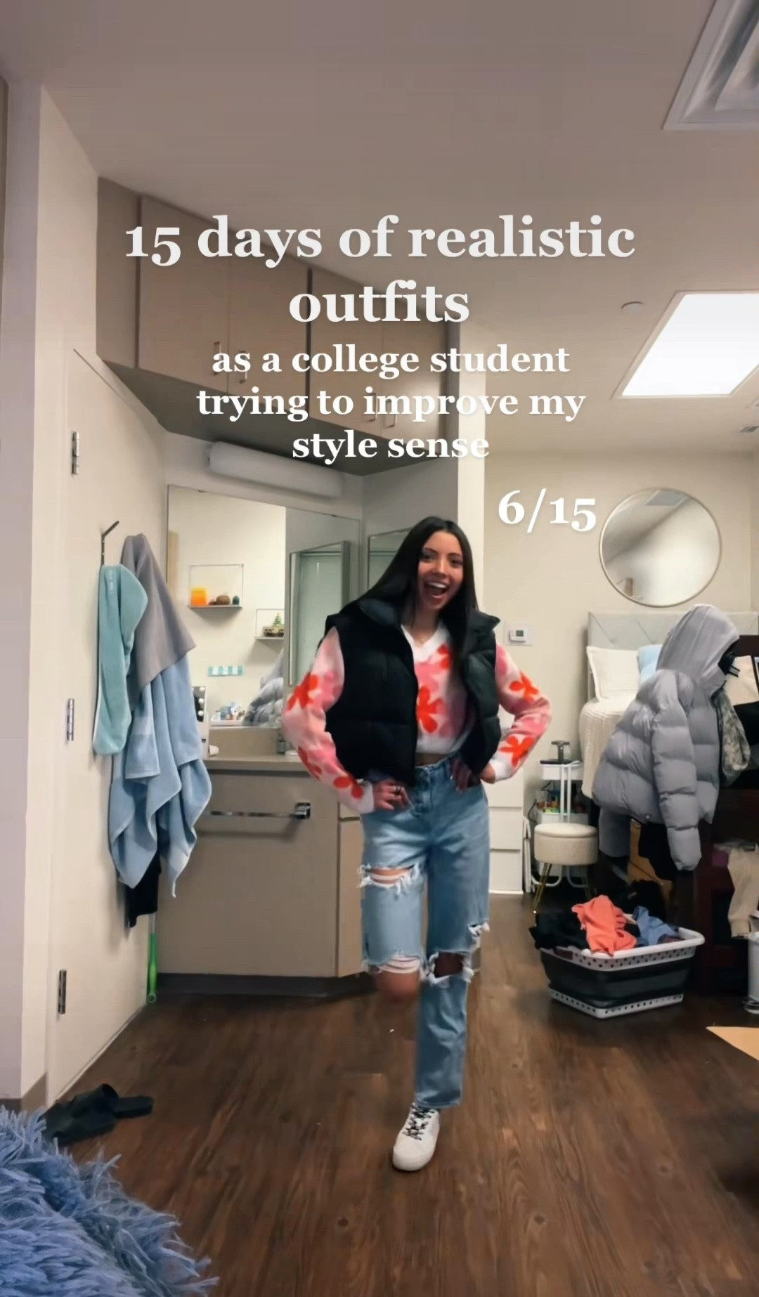 15 days of realistic college outfits, college outfit inspo, school outfit inspo 

#LTKunder50 #LTKunder100 #LTKSale