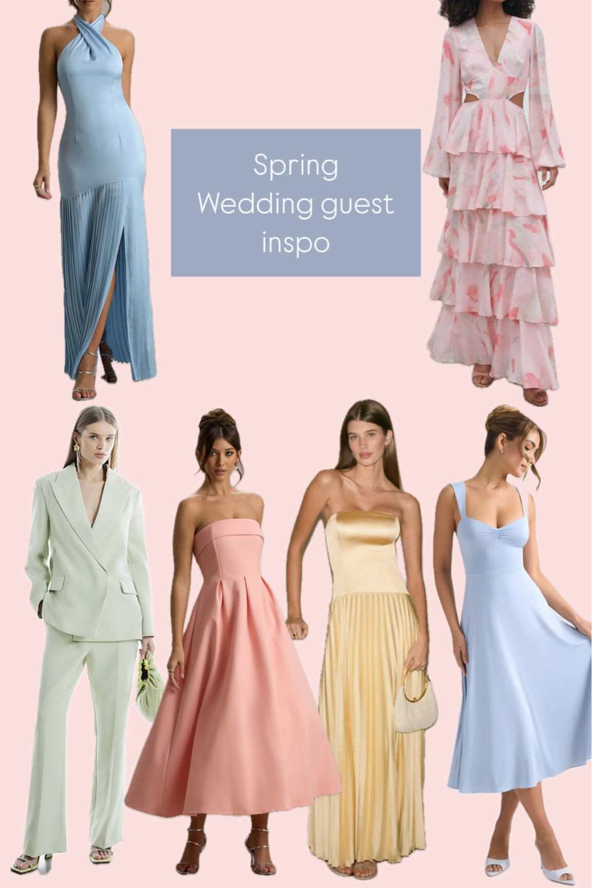 Spring wedding guest inspo 💐