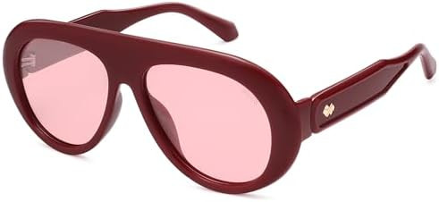 SOJOS Trendy Oversized Polarized Aviator Sunglasses Womens Men Retro Vintage 70s Style UV Protect... | Amazon (US)