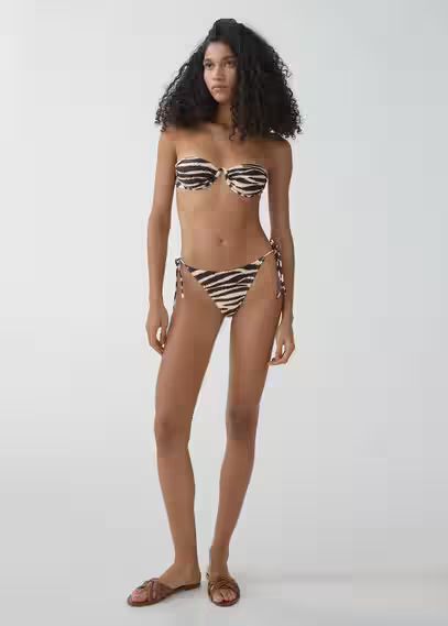 Underwired bikini top -  Women | Mango USA | MANGO (US)