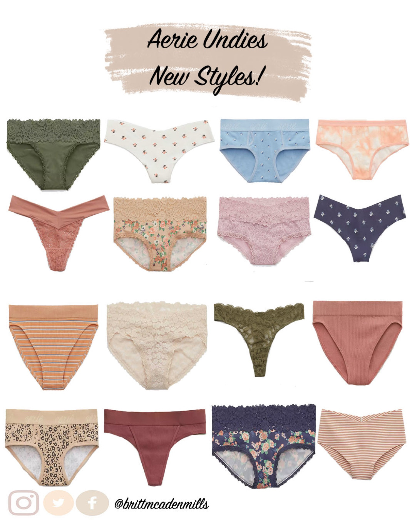 Aerie by AE is giving LTK users 10% off on their entire Aerie range PLUS its stackable! Add this with any other Aerie promo for an additional discount! Aerie swimwear, Aerie bikini, Aerie bras, Aerie Push Up Bra, Aerie workout clothes, Aerie Bike Shorts, Aerie Undies, LTK Fall Sale,l, Floral panties, Floral Undies, Lace panties, Lace undies, No Show Undies, No Show panties, Aerie tops, Aerie Loungewear, Aerie Pj’s 

#LTKunder50 #LTKSale #LTKfamily