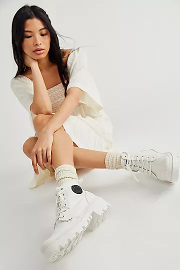 Pallabase Twill Boots | Free People (Global - UK&FR Excluded)