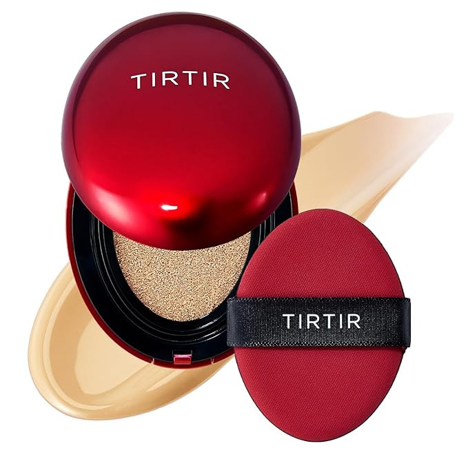 TIRTIR Mask Fit Red Cushion Foundation | Full coverage, Weightless, Skin fit, Satin Glow Finish, ... | Amazon (US)