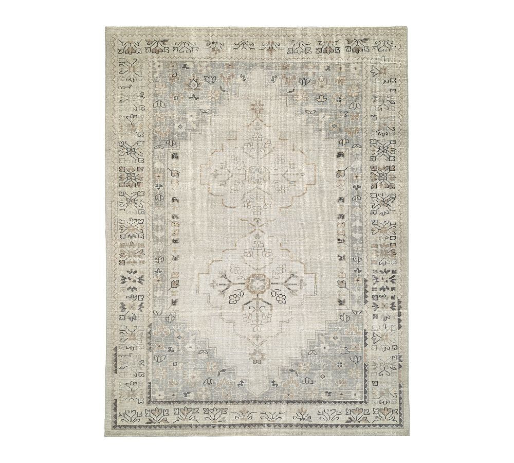 Aurelia Hand-Knotted Wool Rug | Pottery Barn (US)