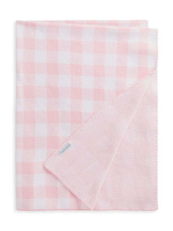 Gingham Knit Cotton Blanket | Saks Fifth Avenue OFF 5TH
