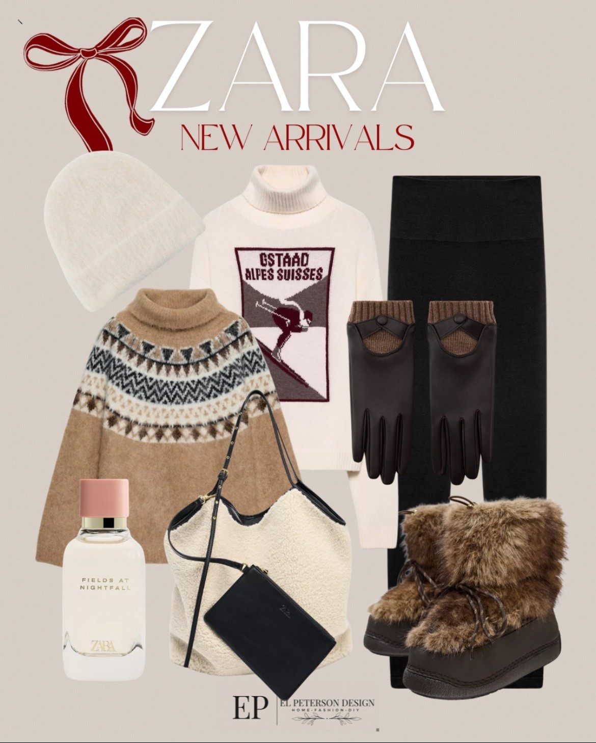 Zara 
New arrivals 
Sweaters
Leggings
Boots
Beanie
Bag
Perfume 
Gloves 

#LTKFindsUnder50 #LTKFindsUnder100