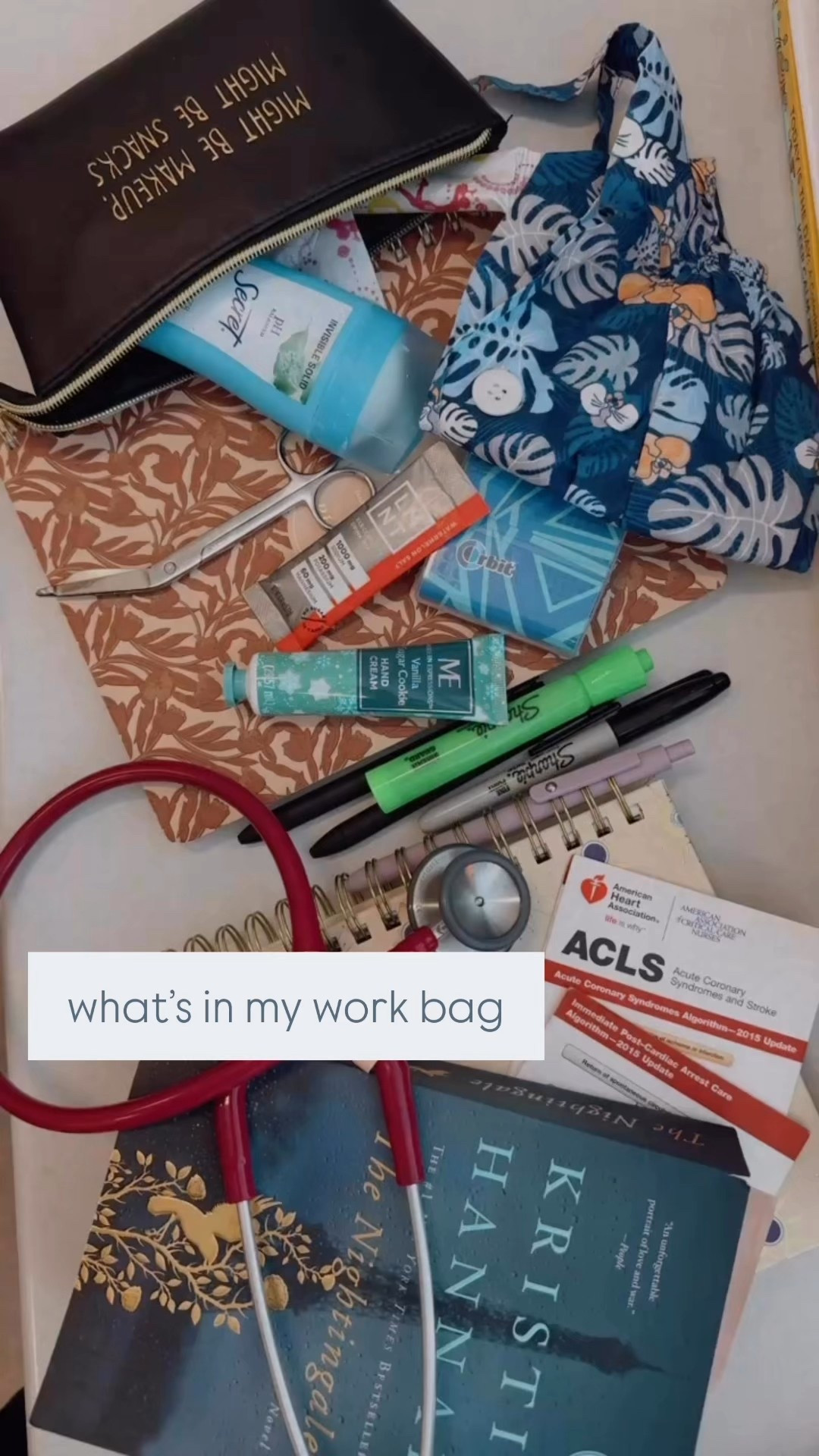 What’s in my work bag! I literally dumped the contents out but everything is so useful!!

Nurse, registered nurse, work bag, essentials, self care 

#LTKBeauty #LTKWorkwear