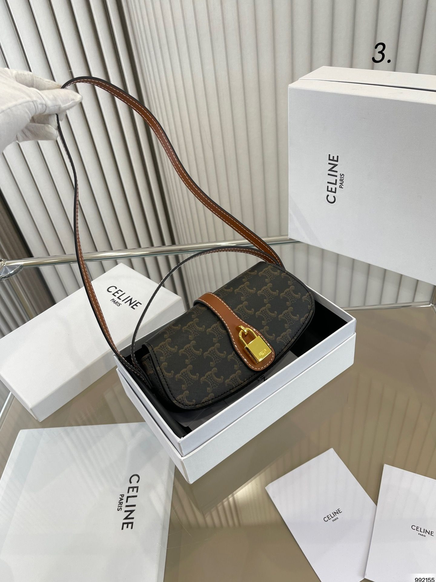 Celine Underarm bag AVA logo printed handbag for women's fashion bag designer bag shoulder bags h... | DHGate