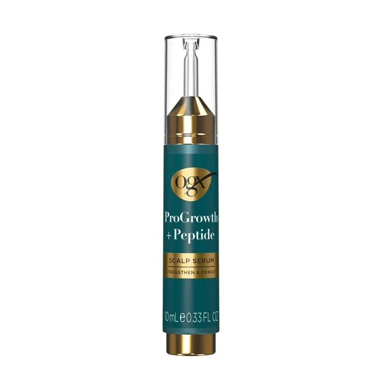 OGX ProGrowth + Peptide Hair Strengthening Scalp Serum, 0.33 fl. oz | Walmart (US)