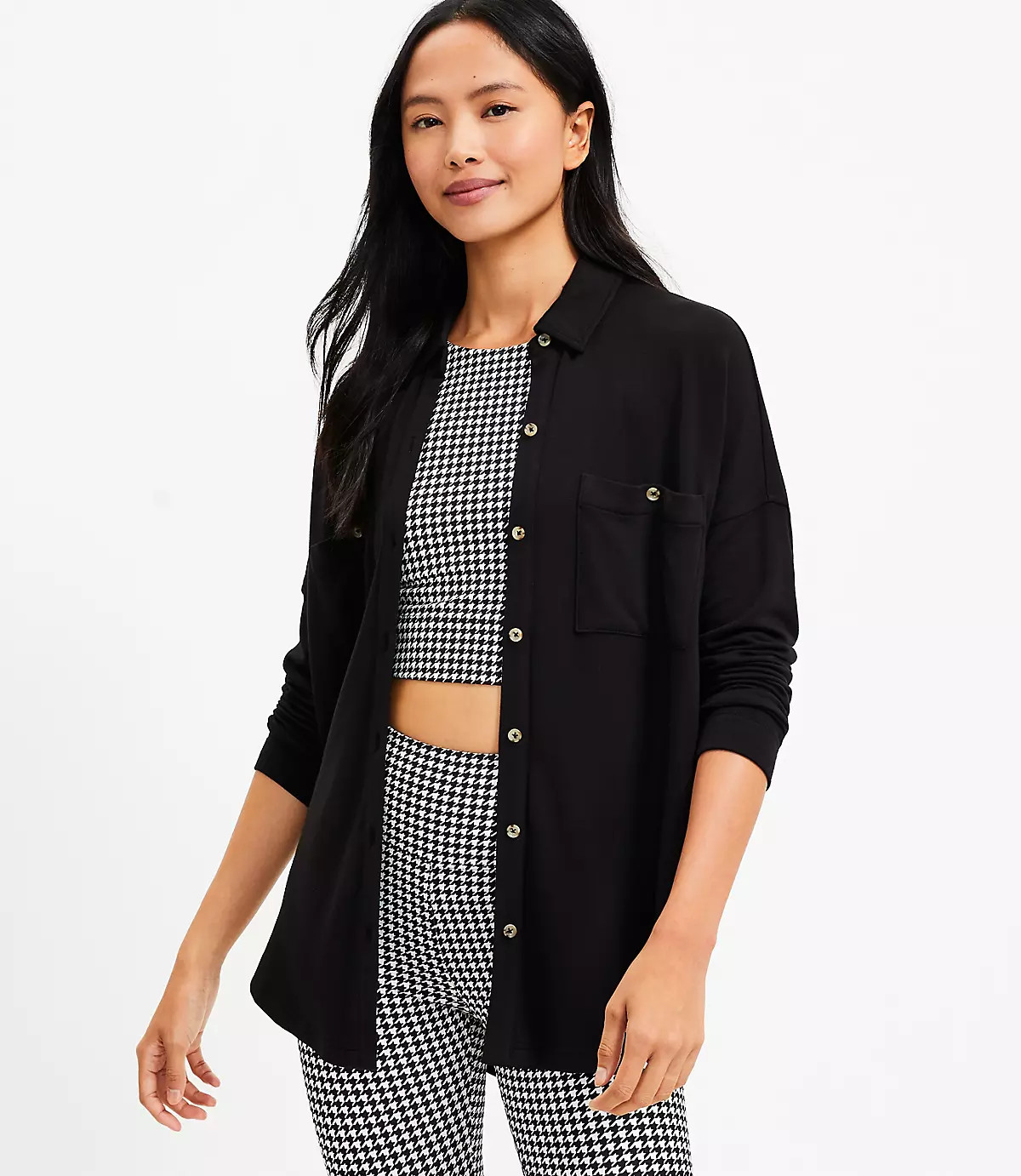 Lou & Grey Signaturesoft Tunic Shirt | LOFT