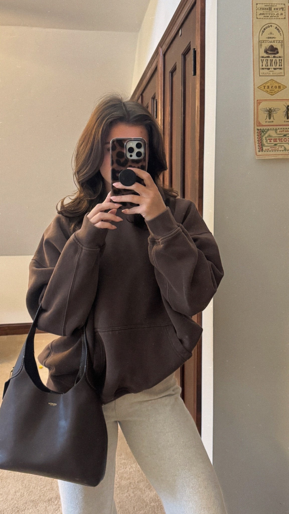 Comfy brown set & leopard phone case 

#LTKootd #LTKFestival #LTKmorningroutine