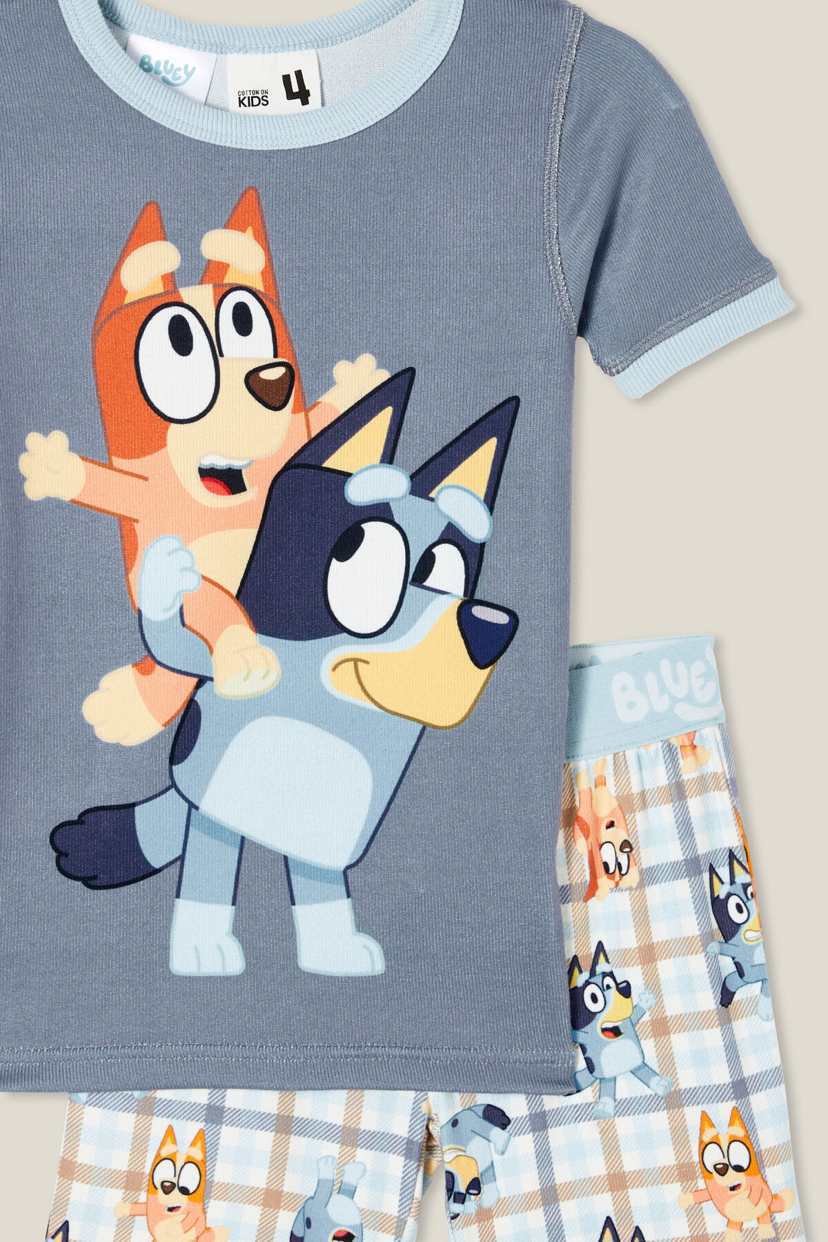 Bluey Sawyer Super Soft Short Sleeve Pajama Set | Cotton On (US)