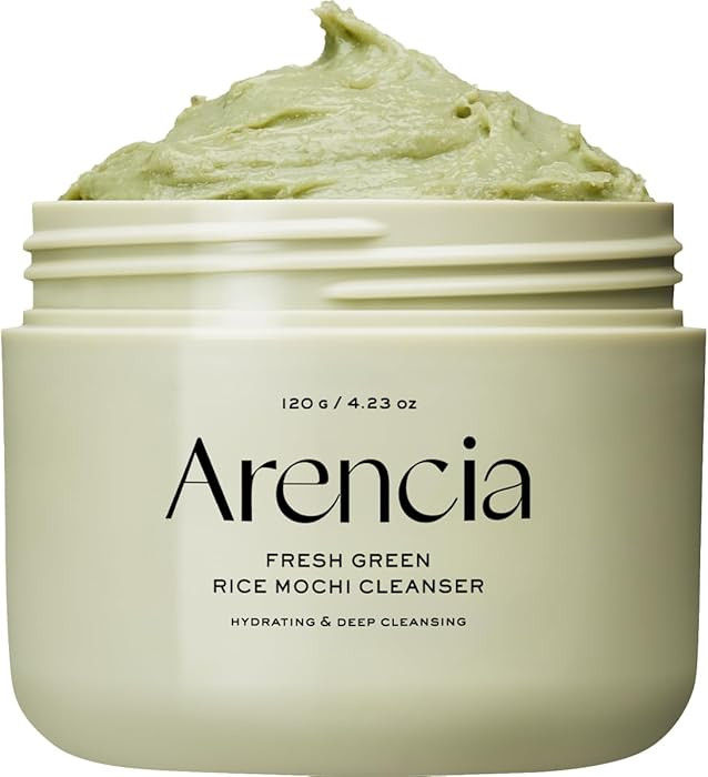 Arencia Korean Rice Mochi Face Cleanser - Face Wash, Gentle Scrub All in One for Deep Cleansing, ... | Amazon (US)
