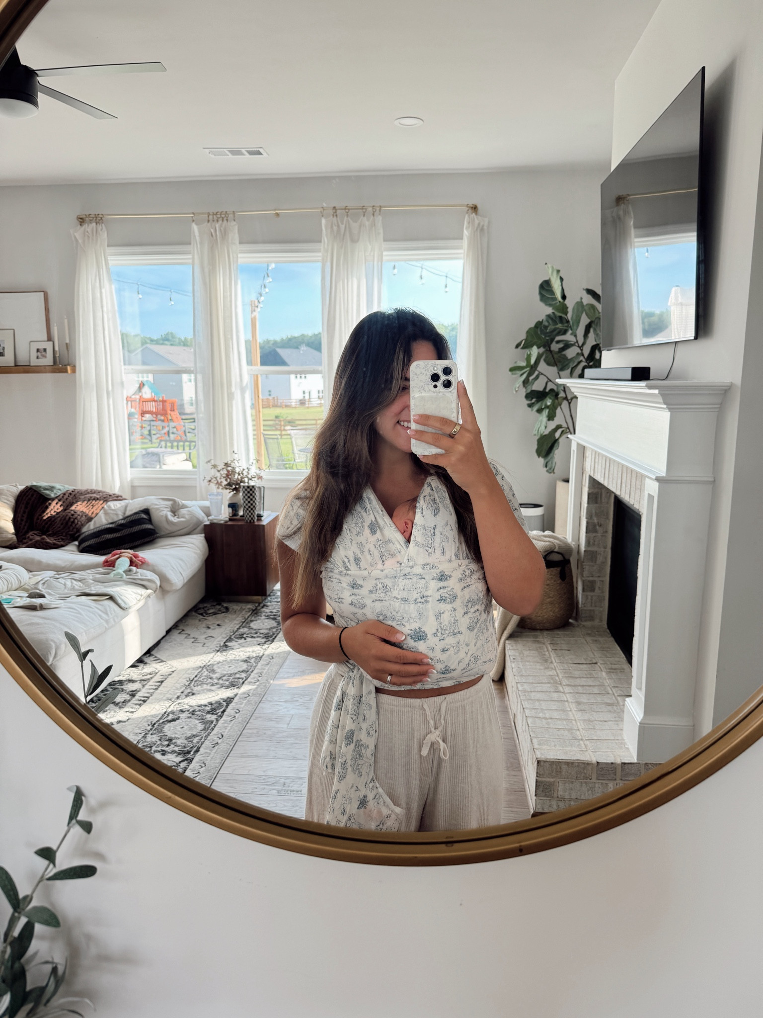 Solly Baby wrap & $25 Target pants!!!! The best 

#LTKBaby