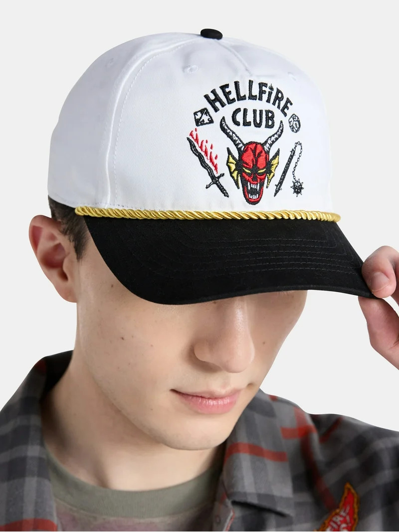 Netflix Stranger Things Hellfire Club Grandpa Hat from No Boundaries, One Size, Unisex | Walmart (US)