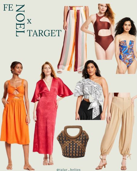 Fe Noel x Target 
Target fashion, target style, vacation outfits, swimsuits, dresses, spring dress, pants, beach bag, tops 

#LTKSeasonal #LTKstyletip #LTKunder50