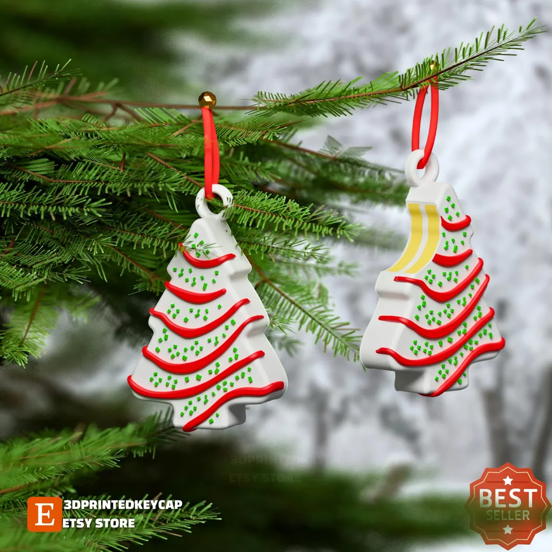 Little Debbie Christmas Tree Cake Ornament: Nostalgic Holiday Decor - Etsy | Etsy (US)