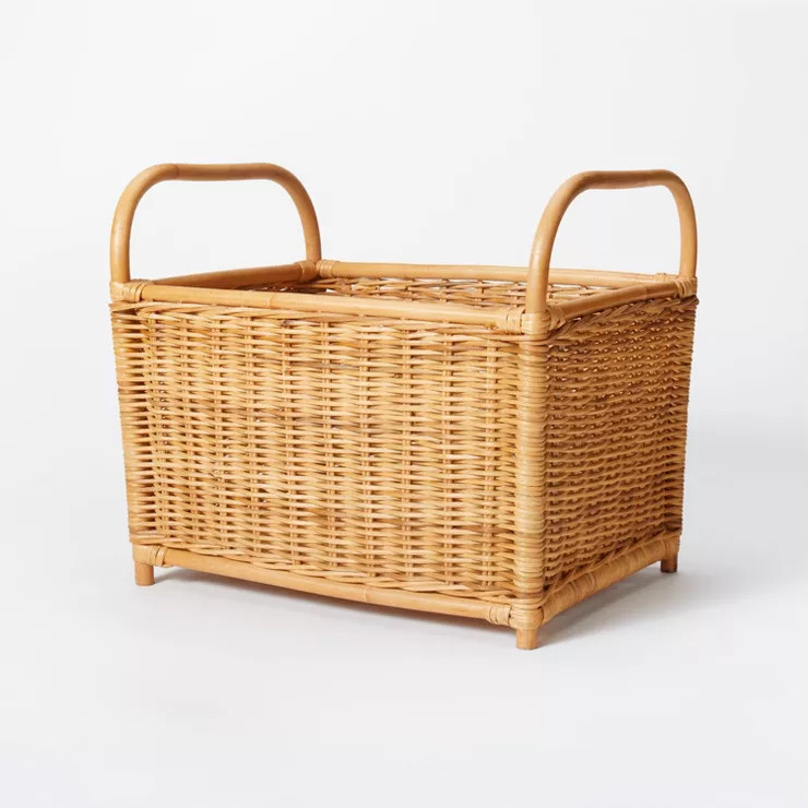 Rectangular Wicker Magazine Holder - Threshold™ designed with Studio McGee | Target