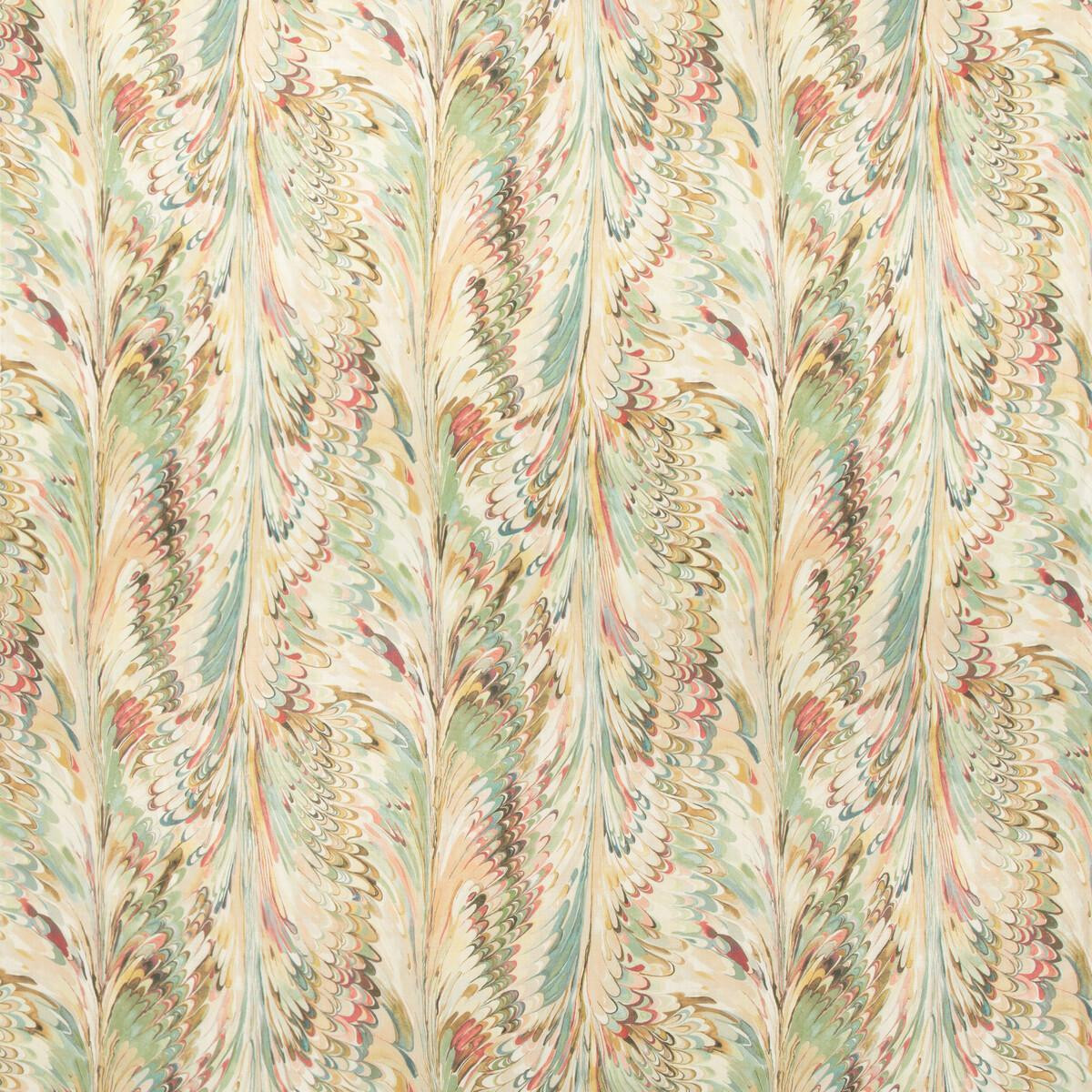 Lee Jofa Taplow Print Juniper/Petal Fabric | DecoratorsBest