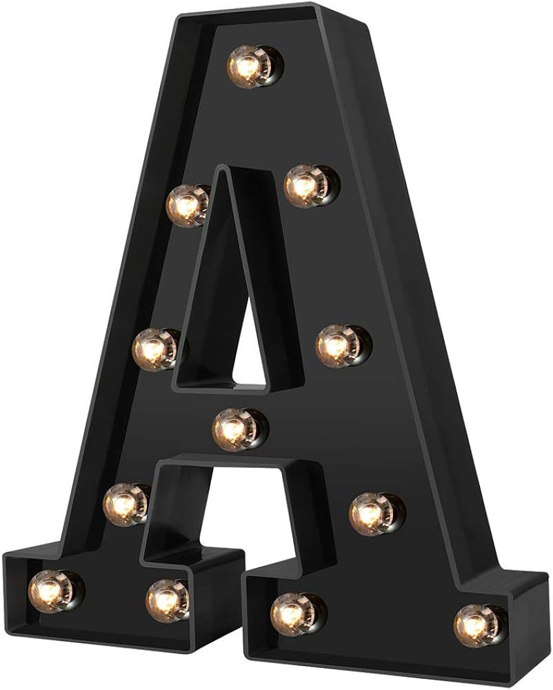 Adorn Life Light up Letters Led Marquee Letter Lights Newly Design Light up Letters for Events We... | Amazon (US)