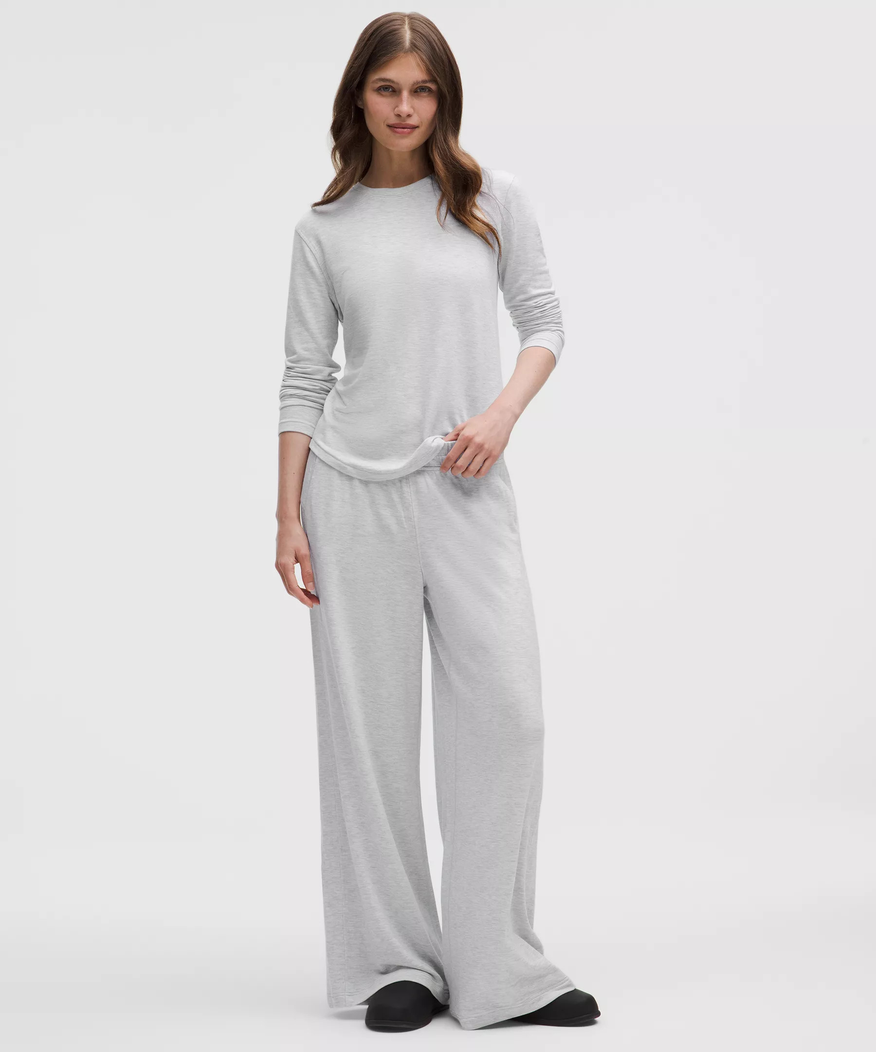 BeCalm Mid-Rise Wide-Leg Pant | Lululemon (US)
