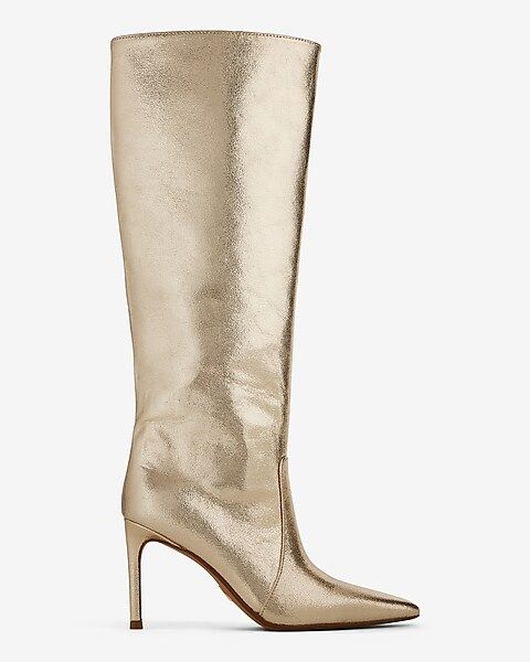 Pointed Toe Thin Heeled Tall Boots | Express