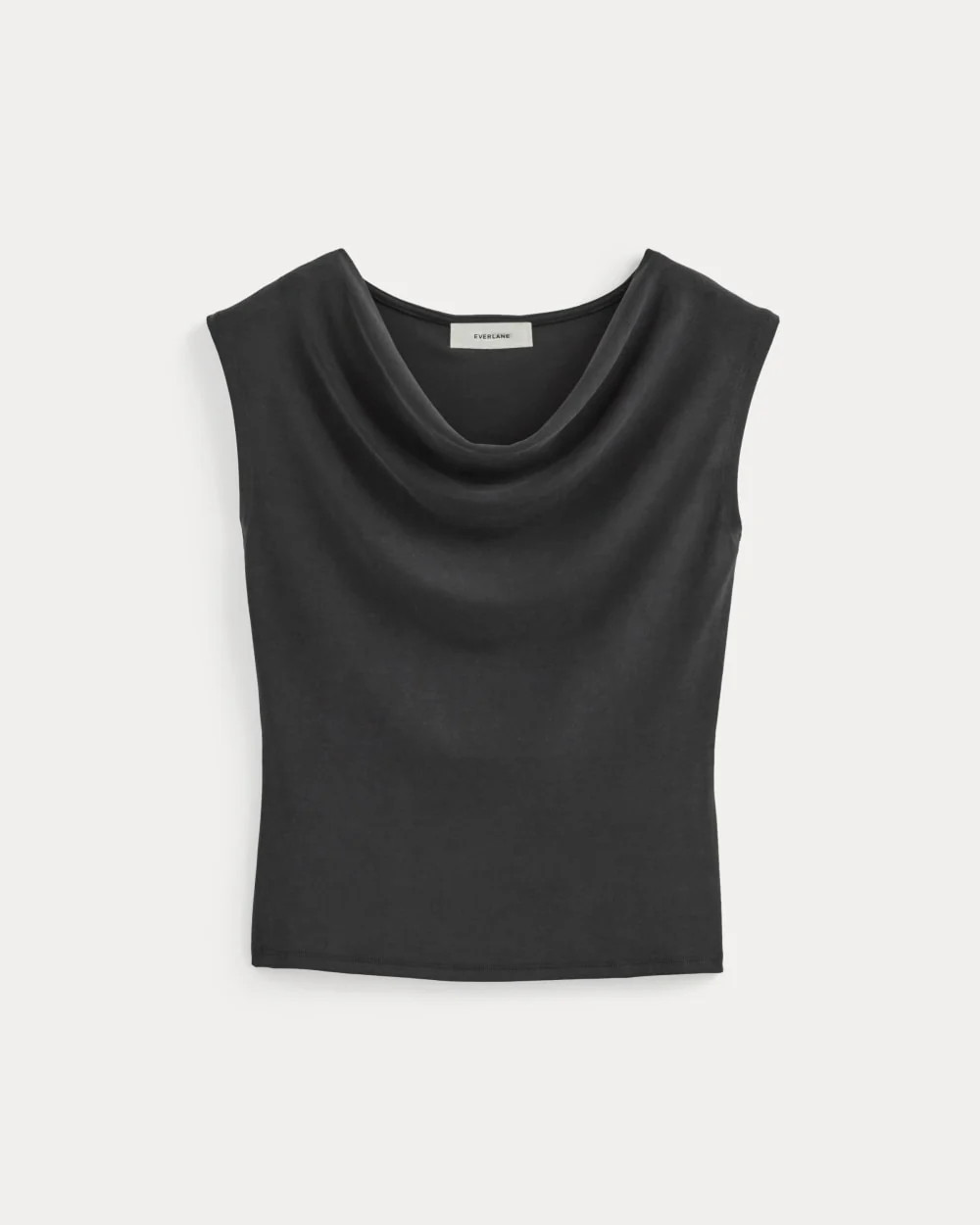 The Draped Top in Butterknit | Light Yellow | Everlane