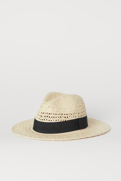 Strohhut - Beige - Ladies | H&M DE | H&M (DE, AT, CH, NL, FI)