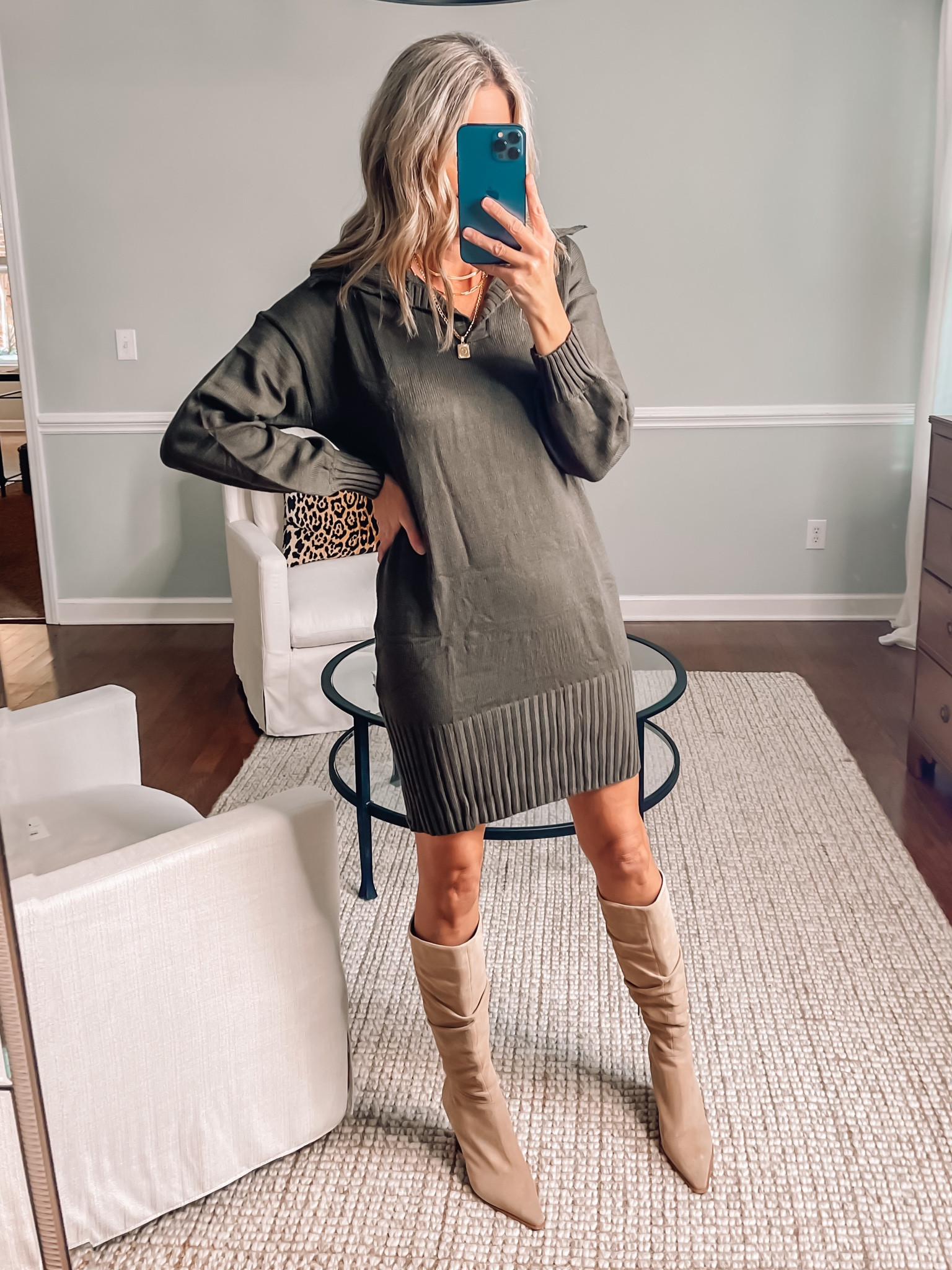 Amazon sweater dress perfect for the holidays wearing a small sold in lots of colors
Christmas outfit idea 
Green sweater dress
Red sweater dress
#amazonstyle #founditonamazon #christmasdress 




#LTKunder50 #LTKHoliday #LTKsalealert