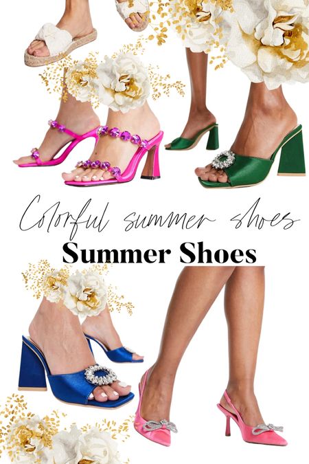 Colorful summer shoes 👠👡

#LTKSeasonal #LTKsalealert #LTKshoecrush