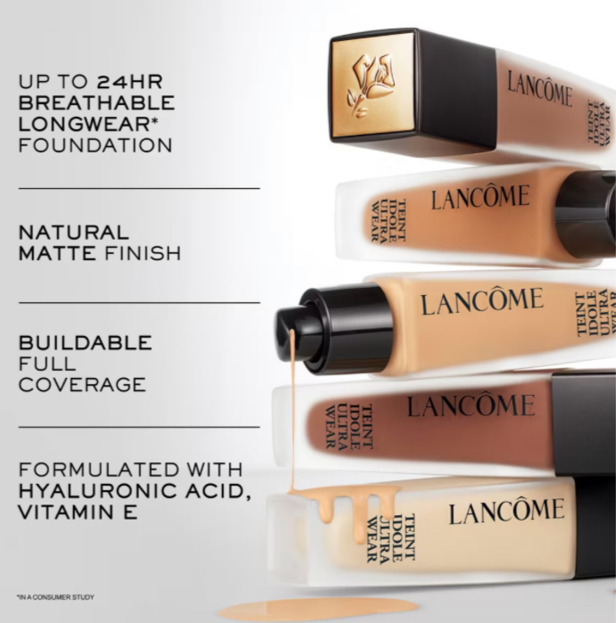 Get Lancôme Teint Idole Ultra Wear 24H Full Coverage Foundation 50% TODAY for the Ulta 21 Days of Beauty!!

#LTKSaleAlert #LTKBeauty
