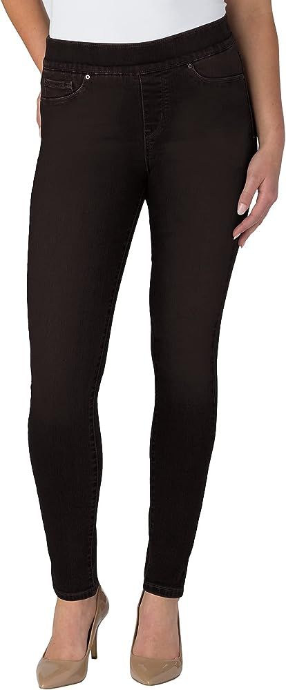 Signature by Levi Strauss & Co. Gold Label Women's Totally Shaping Pull-on Skinny Jeans (Availabl... | Amazon (US)