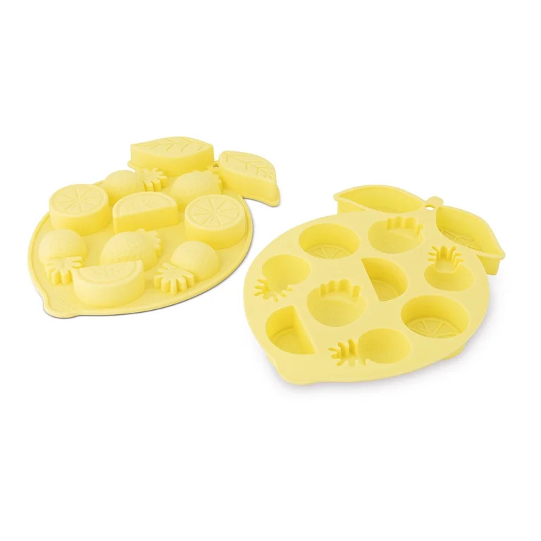 Thyme & Table Fruit-Shaped Ice Tray - Yellow - Walmart.com | Walmart (US)
