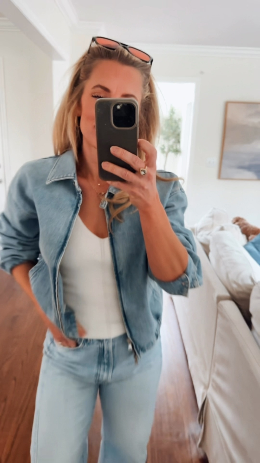 Ignore the shoes! Hadn’t changed those yett

#LTKootd #LTKmomlife #LTKgrwm