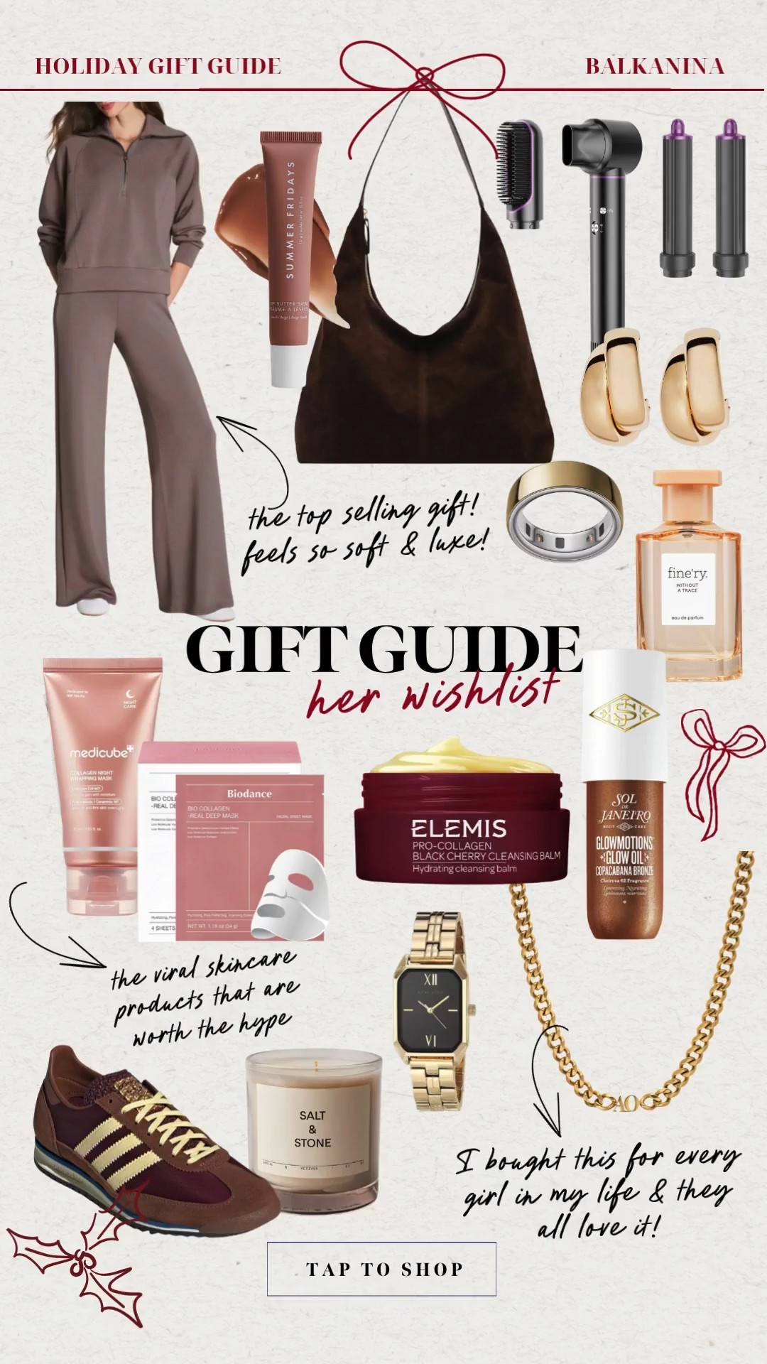 Gifts that she actually wants
Girls send this to your partners! 
Gift ideas for mom, Mother in Law (MIL), sister, best friend

These are gifts I have either given or would love to receive!

#LTKHoliday #LTKSeasonal #LTKGiftGuide