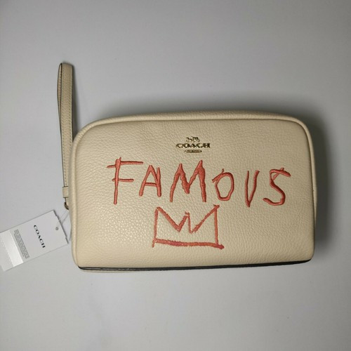 Coach X Jean-Michel Basquiat Boxy Cosmetic Case C5617  | eBay | eBay US