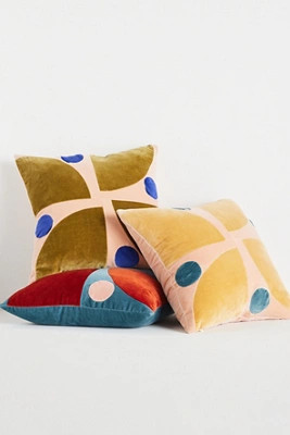 Christina Lundsteen Josefine Velvet Cushion Cover | Anthropologie (US)