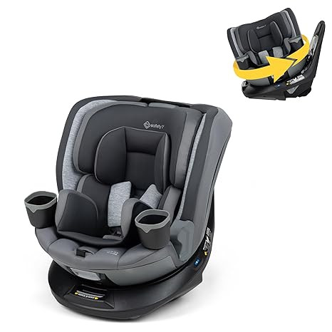 Safety 1st Turn and Go 360 DLX Rotating All-in-One Convertible Car Seat, Sand Bucket | Amazon (US)
