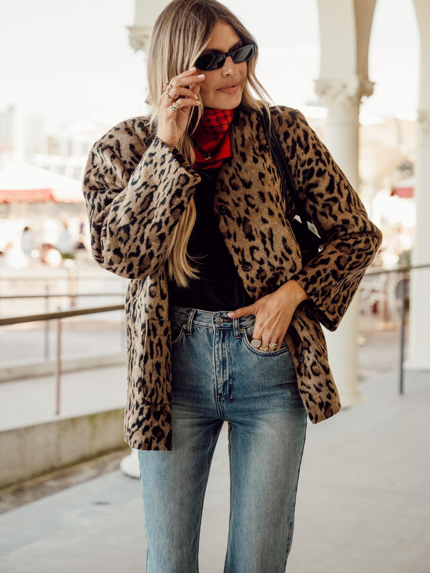Jacket: Source Unknown 
Scarf: Celine
Linked similar below 

 #LTKaustralia #LTKautumn