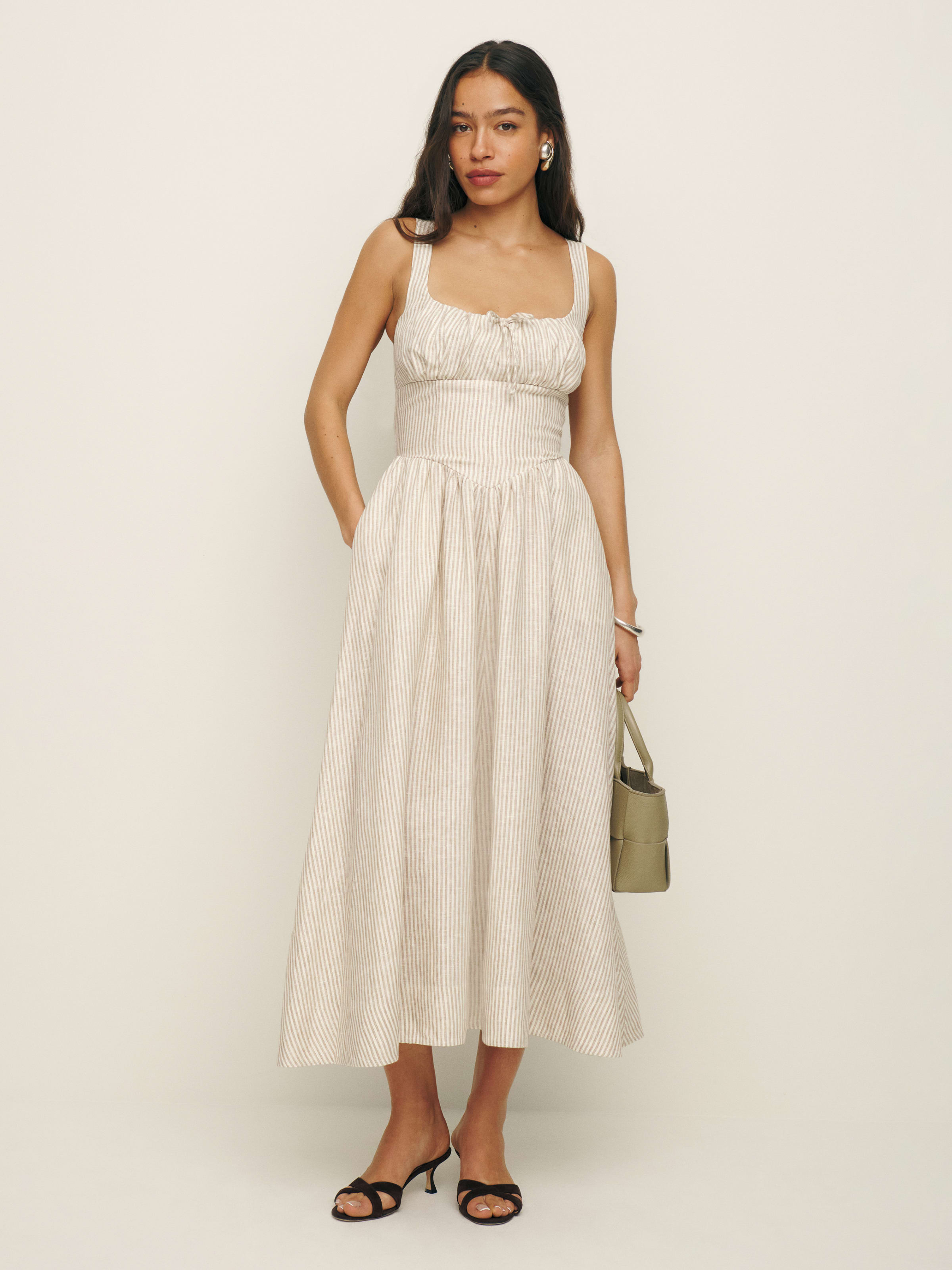 Balia Linen Dress | Reformation (US & AU)
