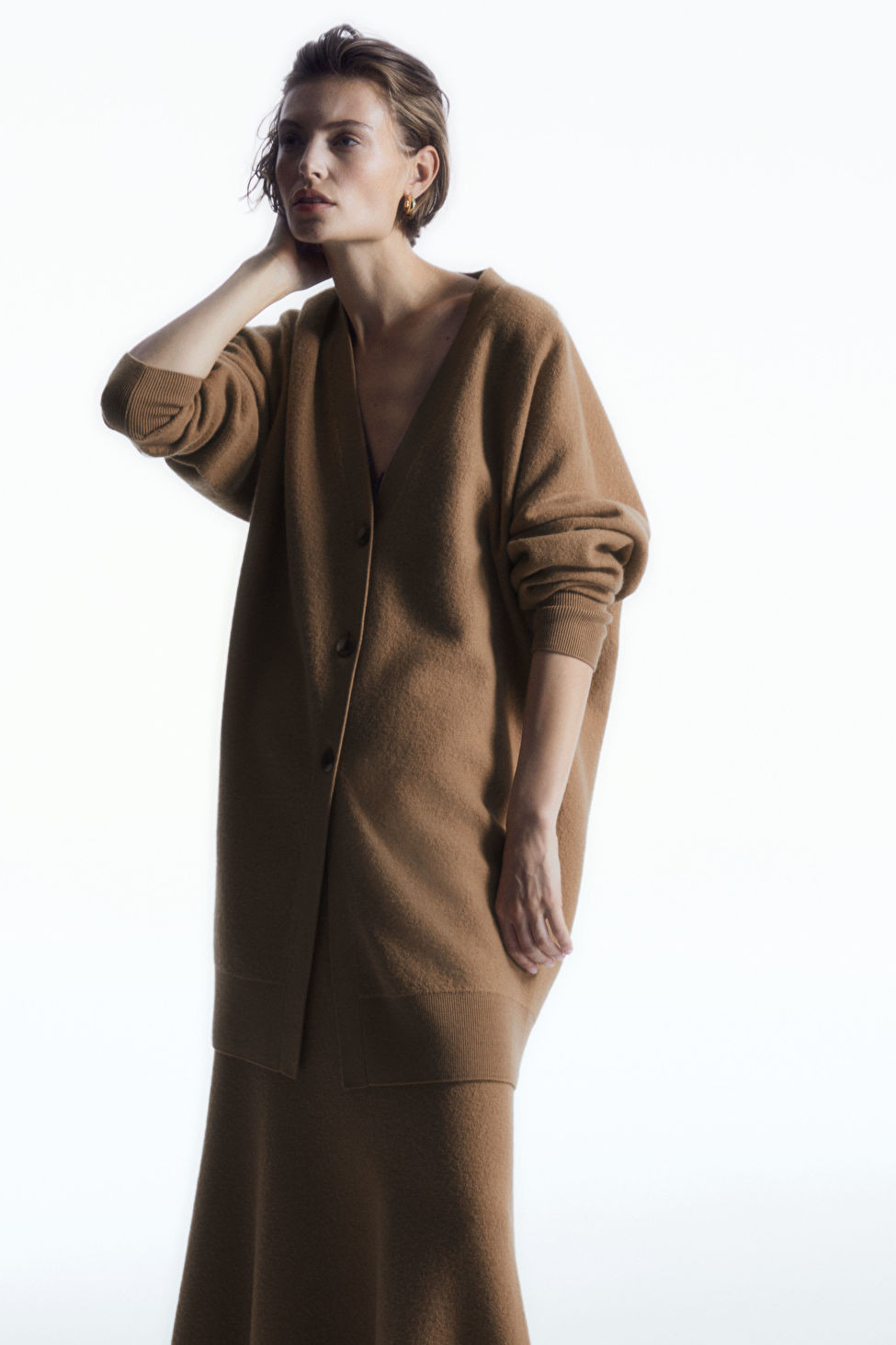 LONGLINE MERINO WOOL CARDIGAN | COS UK